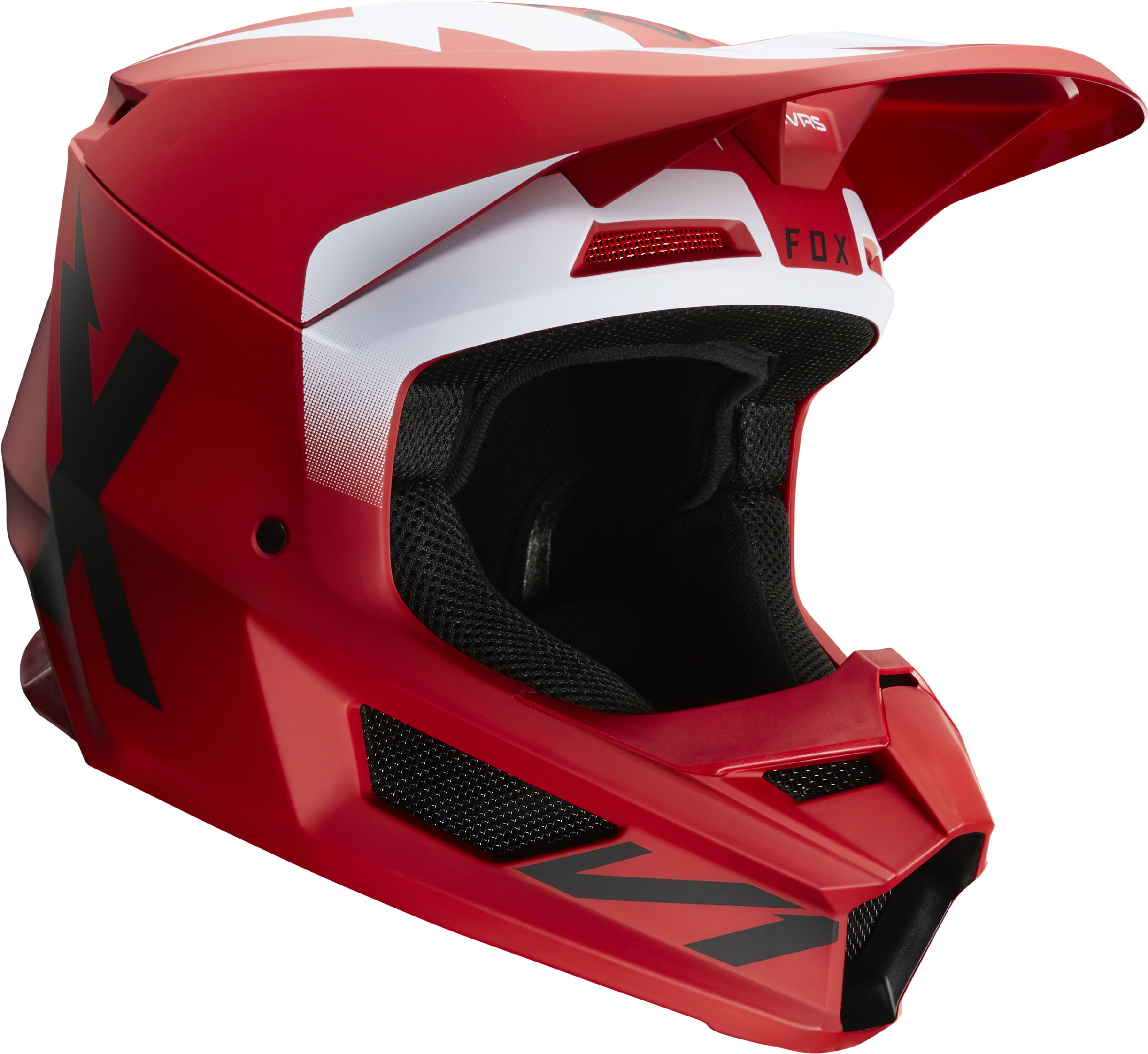 red dirt bike helmet