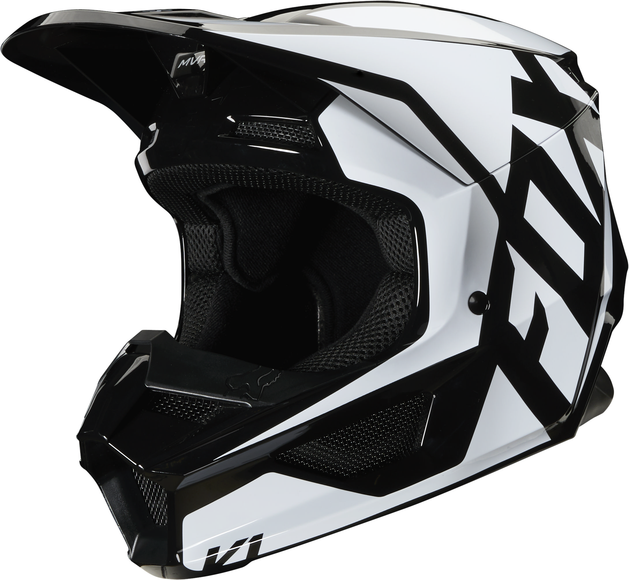 white fox dirt bike helmet