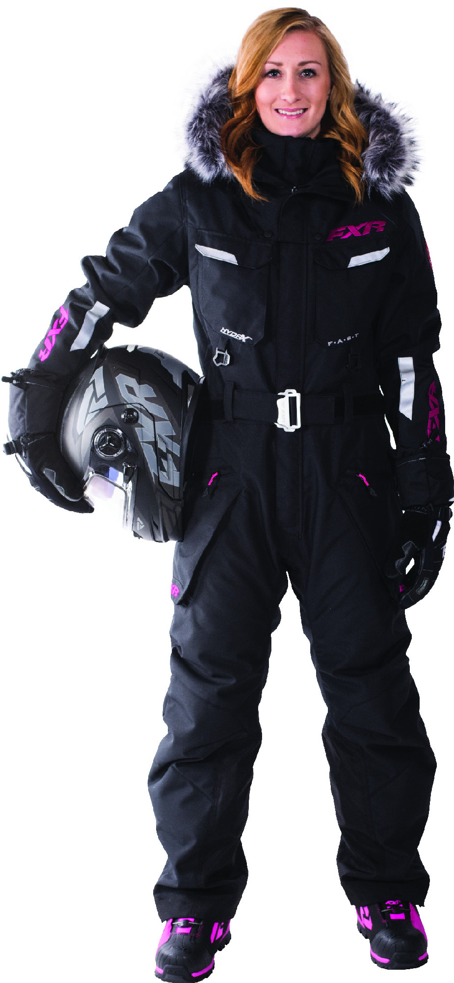FXR Womens Black Svalbard Snowmobile Monosuit Insulated Snocross | eBay