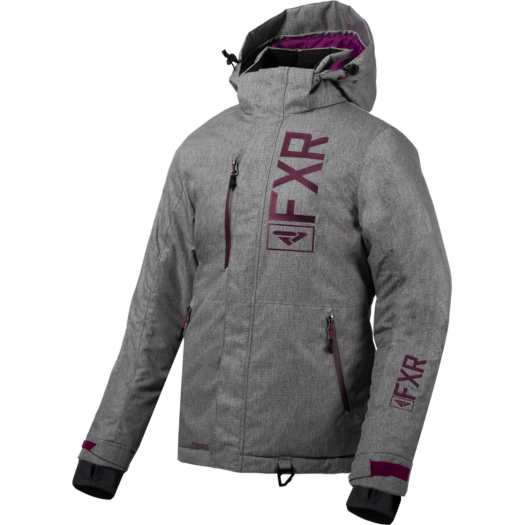 Download FXR Womens Grey Linen/Plum Fresh Jacket Snowmobile 2020 | eBay