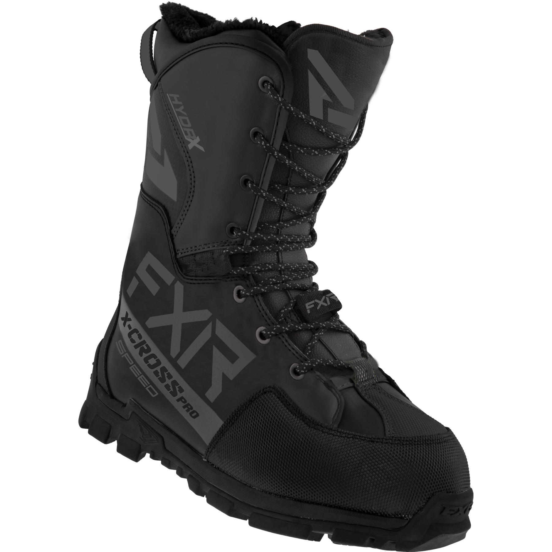 FXR X-Cross Speed Boot Snowmobile Boots Black Winter Snow Sled Snowboard 