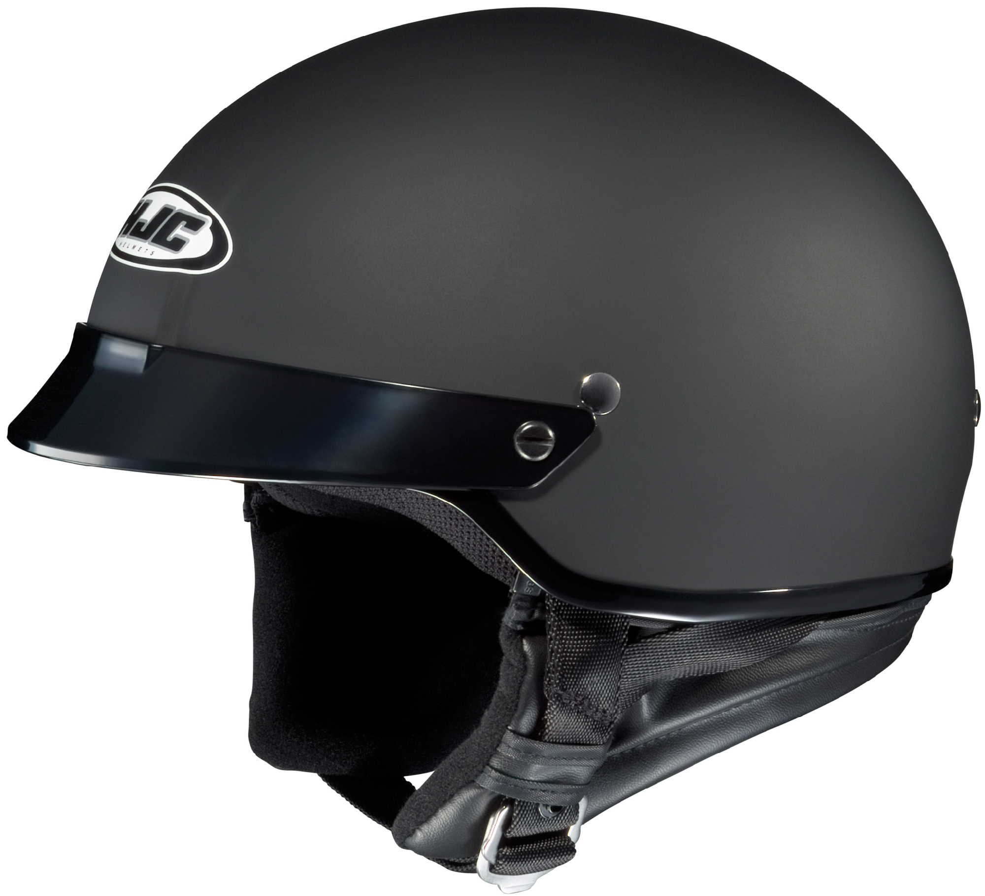 HJC Adult Flat Black CS-2N Motorcycle Helmet | eBay