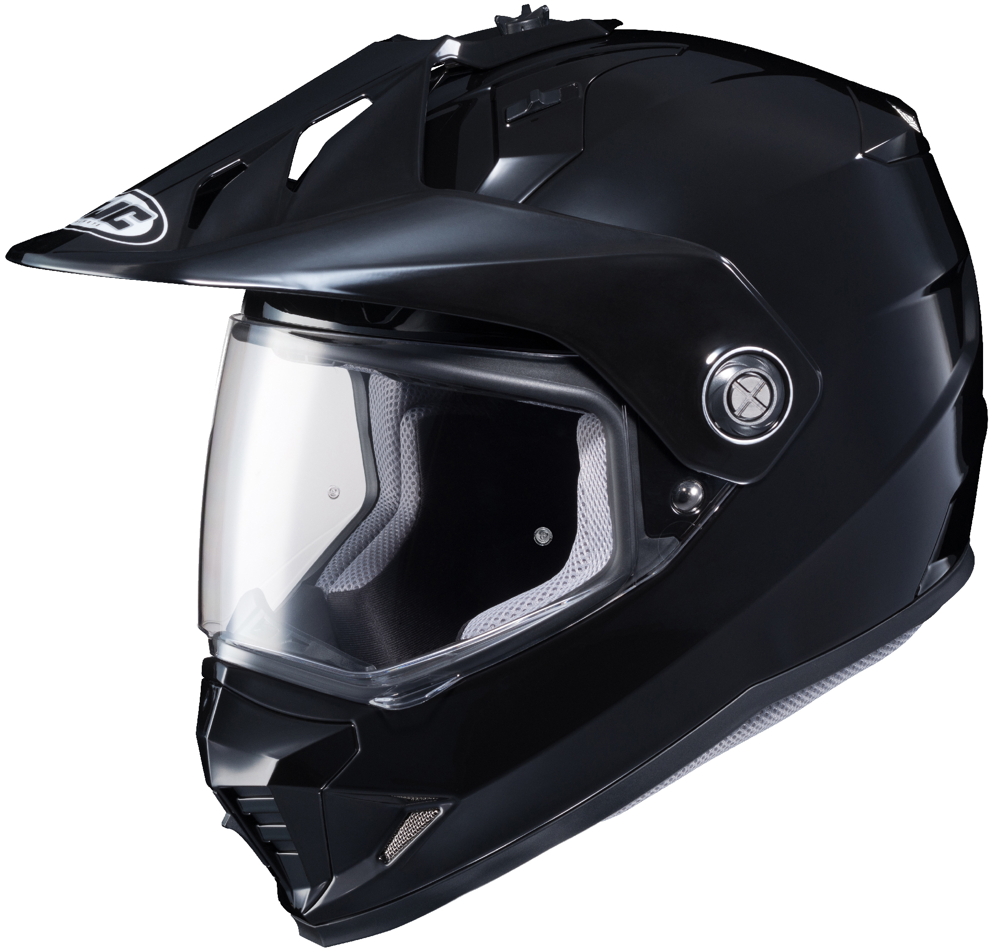 HJC Adult Black DS-X1 Motorcycle Helmet | eBay