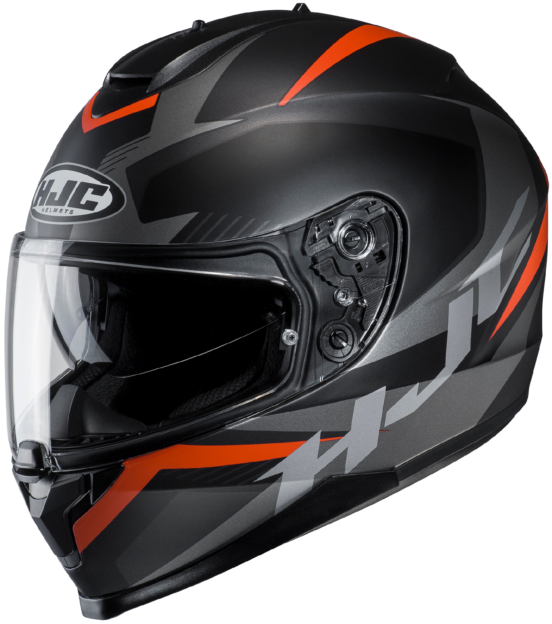 HJC Adult Orange/Black C 70 Troky Motorcycle Helmet | eBay