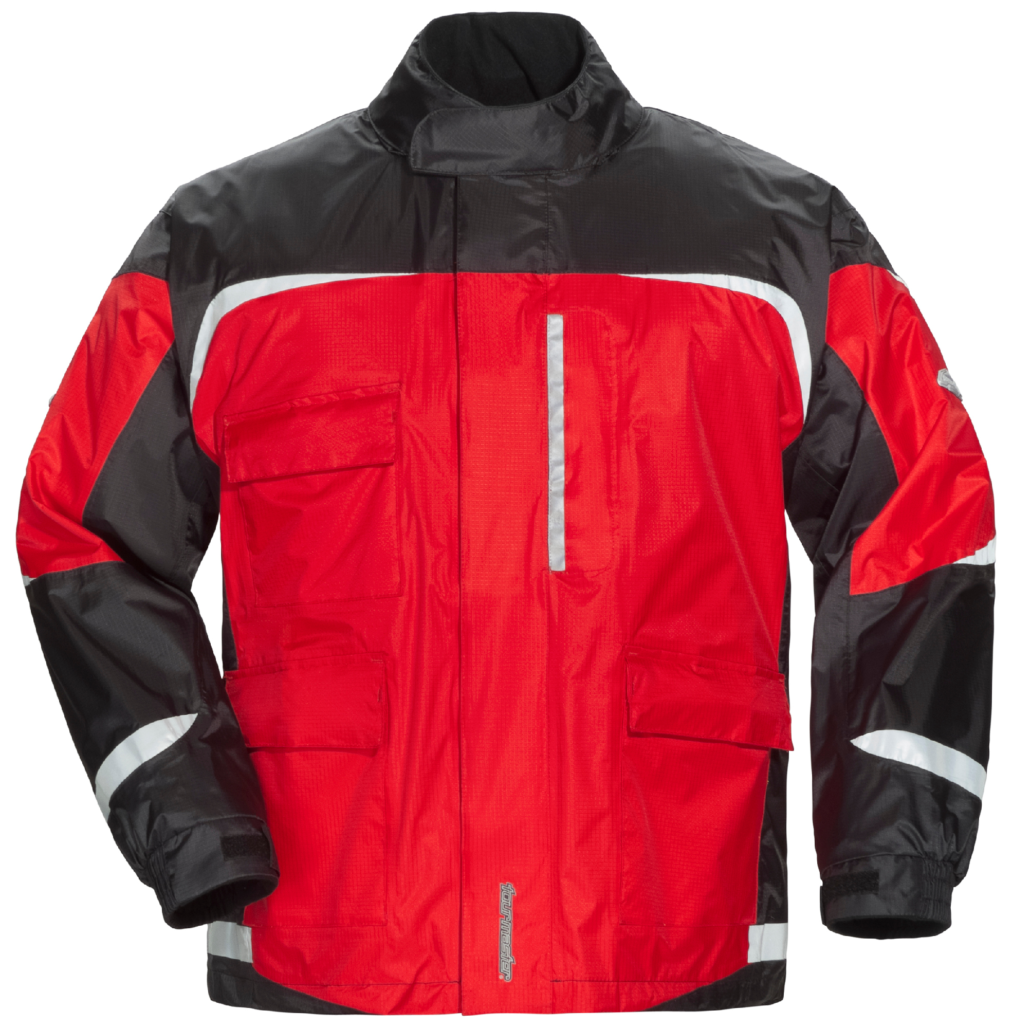 Tourmaster Red/Black Mens XS Sentinel 2.0 Motorcycle Rain Jacket Extra ...