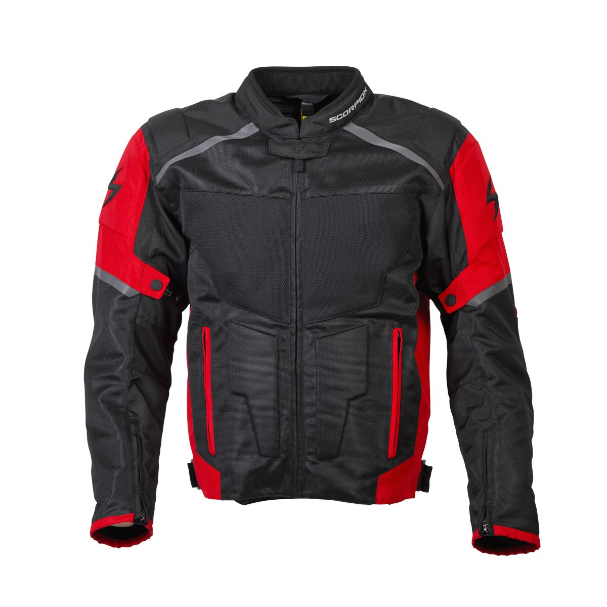 Scorpion Mens Red/Black Influx Textile Mesh Motorcycle Jacket | eBay