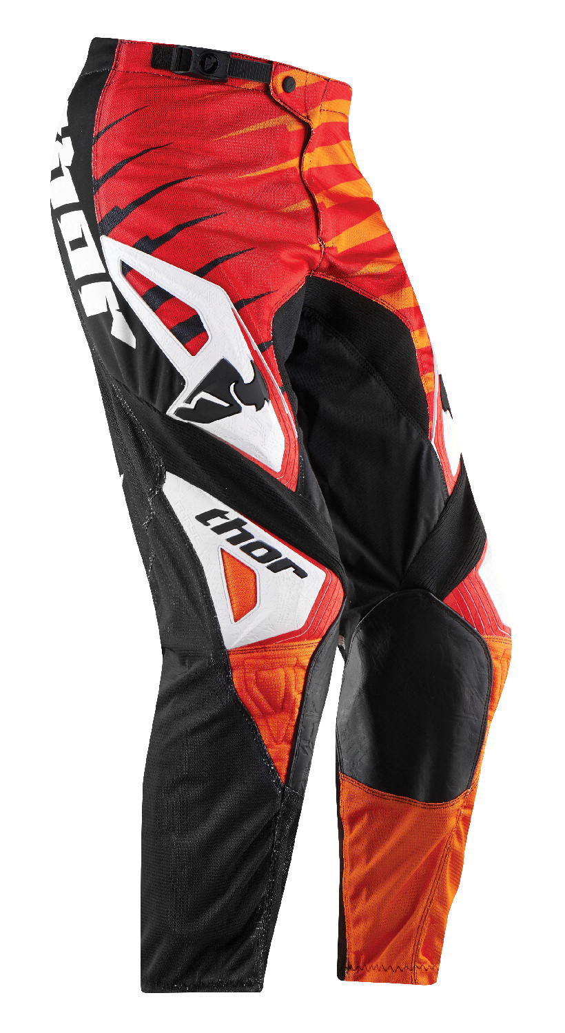 Tenue Motocross Complète THOR MX Core Bend Navy/Orange Fluo 2015.