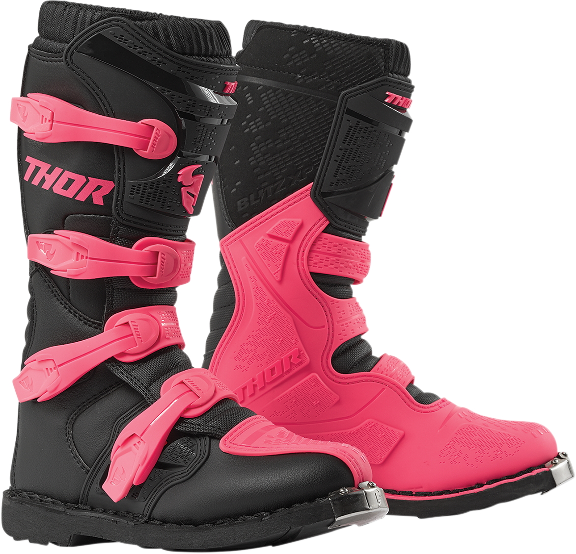 Thor Dirt Bike Women's Blitz XP Boots - Black/Pink | eBay